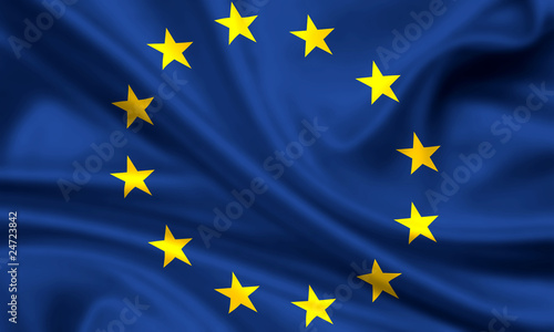Flag of Europe Europa Fahne Flagge