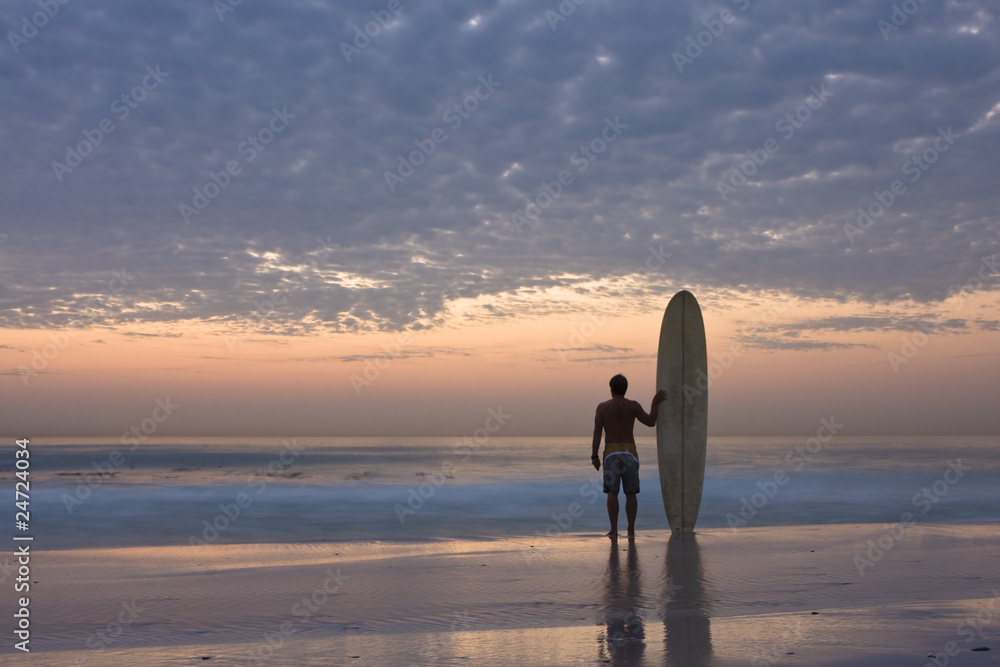 surfer sunset