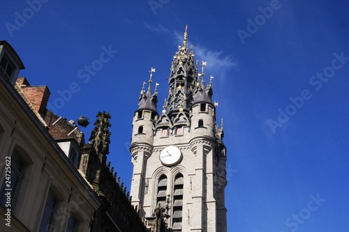 La tour du beffroi de Douai