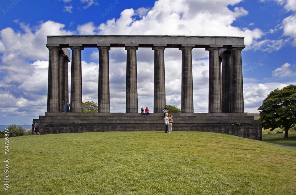 The National Monument in Edinburgh