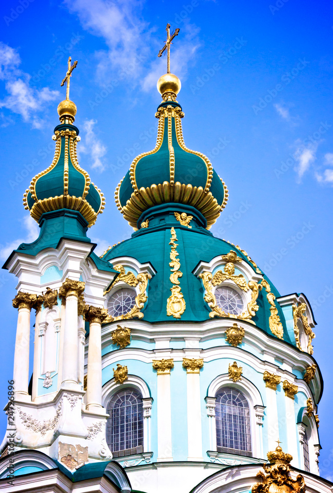 Andreevsky cathedral in Kiev
