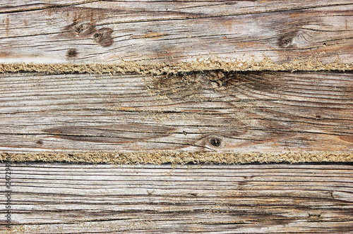Weathered wooden boarding texture