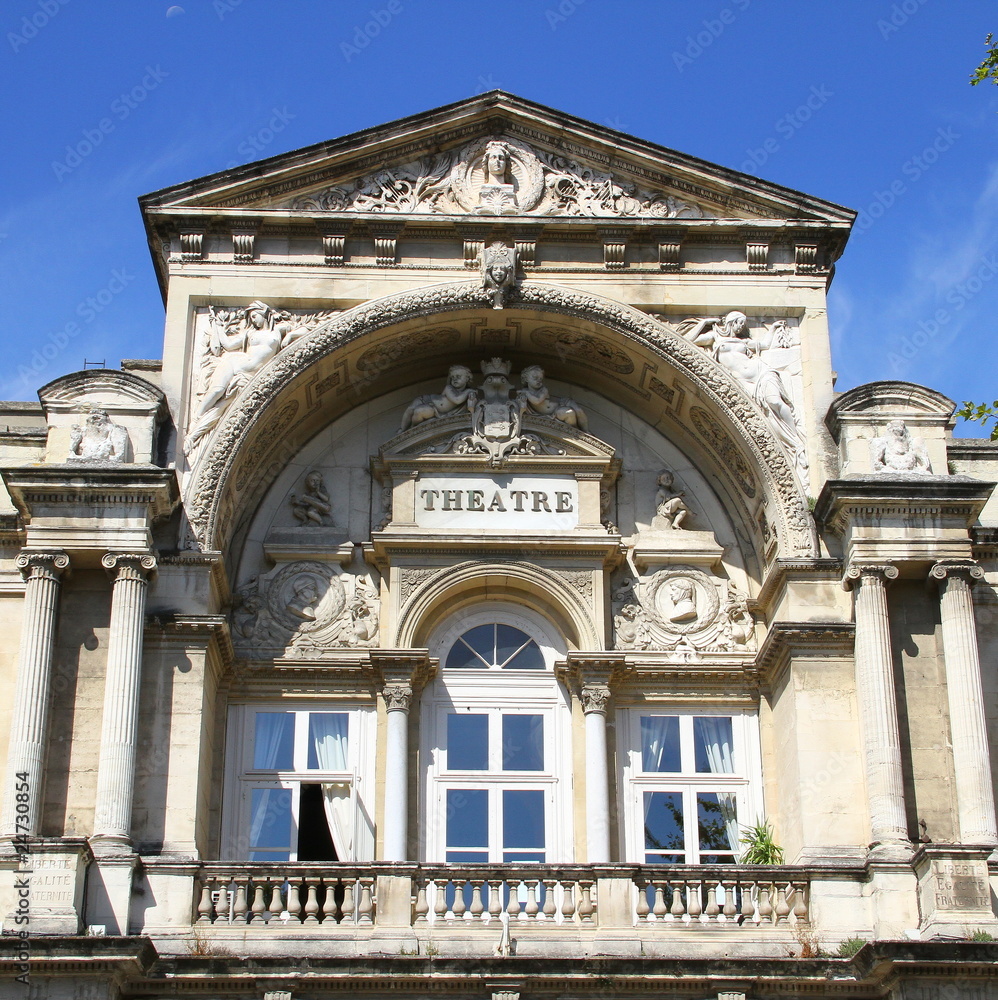 Façade du théâtre municipal