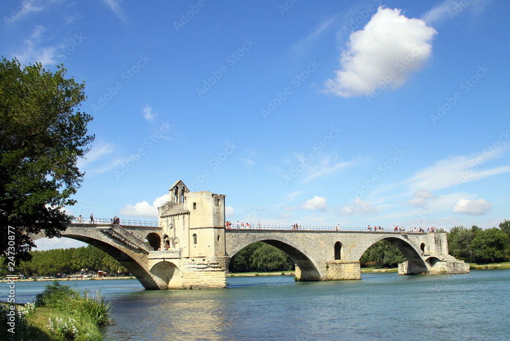 Le pont St Benezet - Avignon France