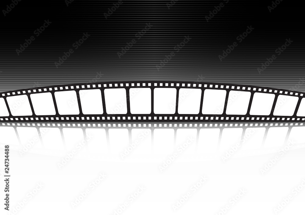 Dark film strip illustration background Dark film strip illustration background