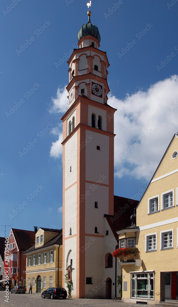 Fototapeta premium Frauenkirche in Schrobenhausen