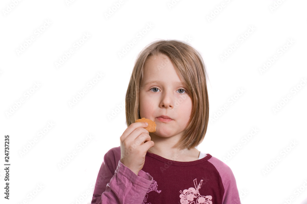 Mädchen isst Keks Mädchen isst Keks