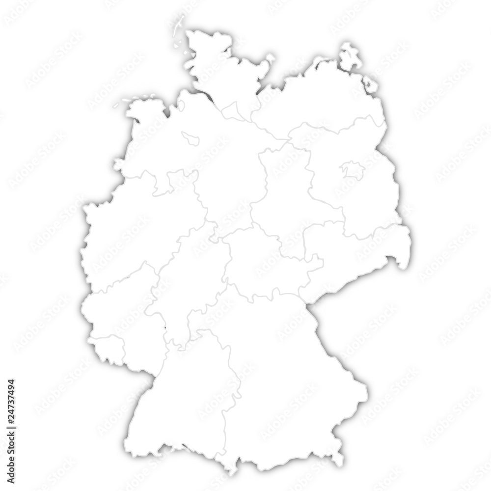 landkarte deutschland V2 I