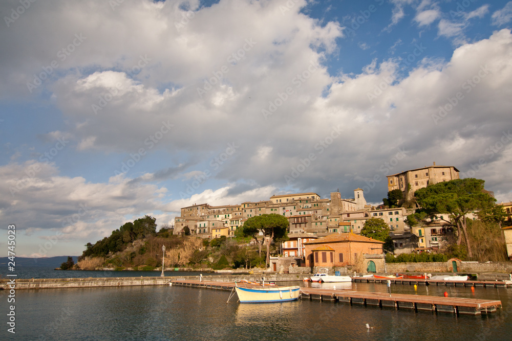 View of Capodimonte from the harbour