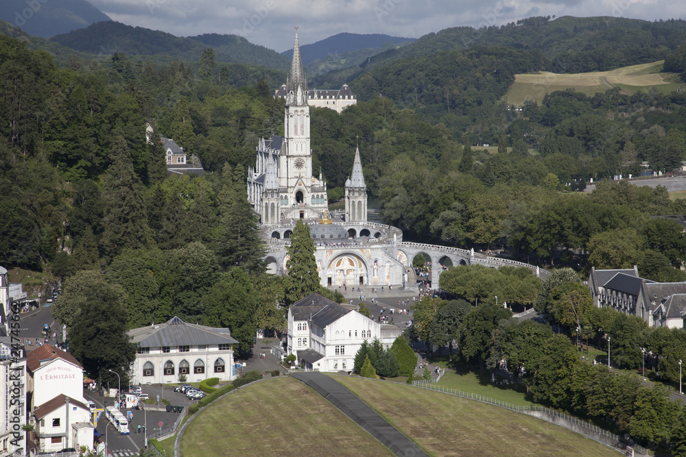 Lourdes - Vista dal Castello