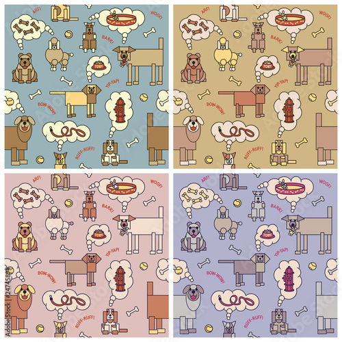 Dogs Thinking Pattern