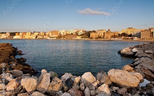 Tableau sur toile View of Nettuno, Lazio - Italy