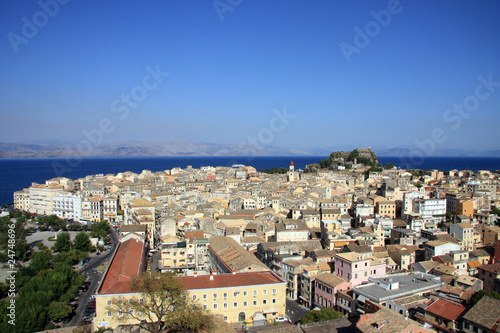 View of Corfu Greece