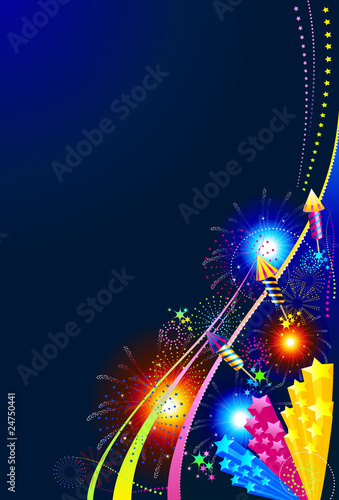 Sticker Partyhintergrund