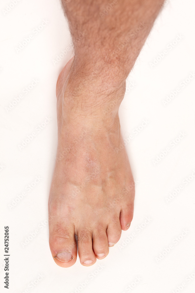 Linker Männerfuß Linker Männerfuß