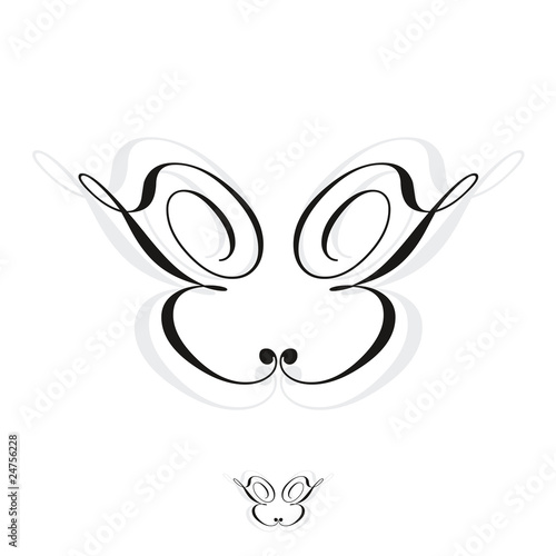 Arabesque papillon