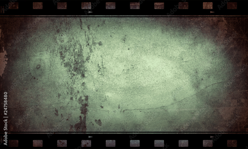 Obraz premium Grunge film frame with space for your text and image