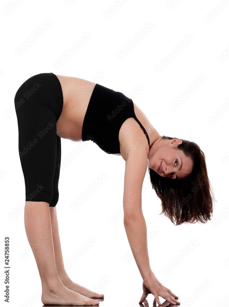 Pregnant Woman Stretching Pregnant Woman Stretching
