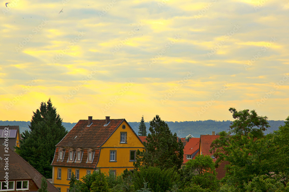 Houses in Rothenburg, Germany
