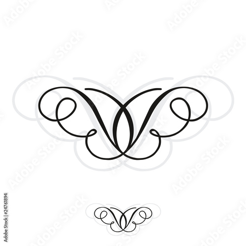 Papillon arabesque
