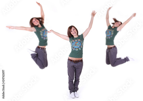 Obraz na płótnie Jump Jump w salonie