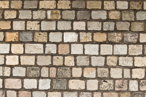 Stone brick wall texture