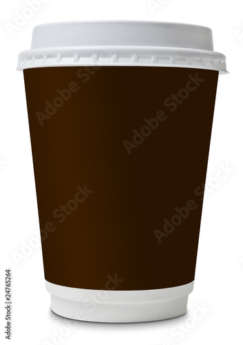 Coffee to go paper cup