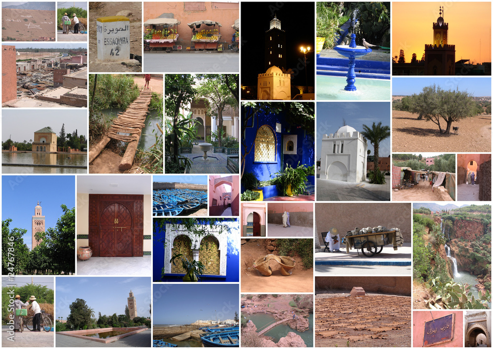 Fototapeta premium Mosaique du Maroc
