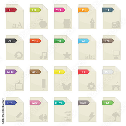 file extensions