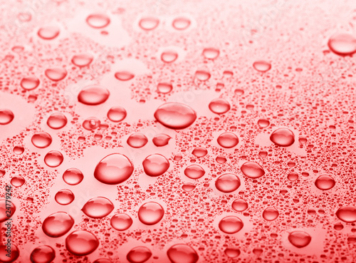 background of water drops