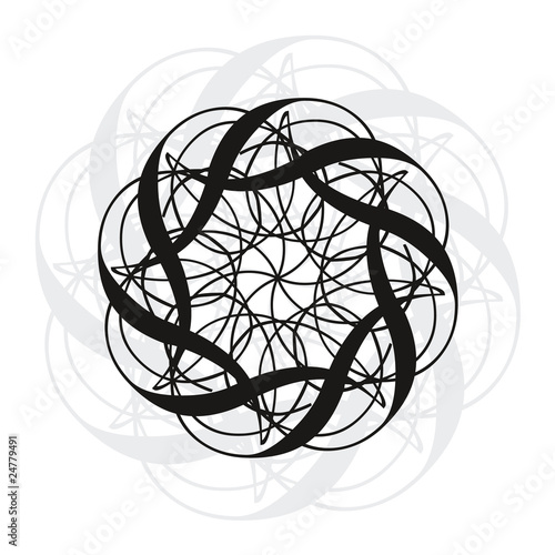 Arabesque florale