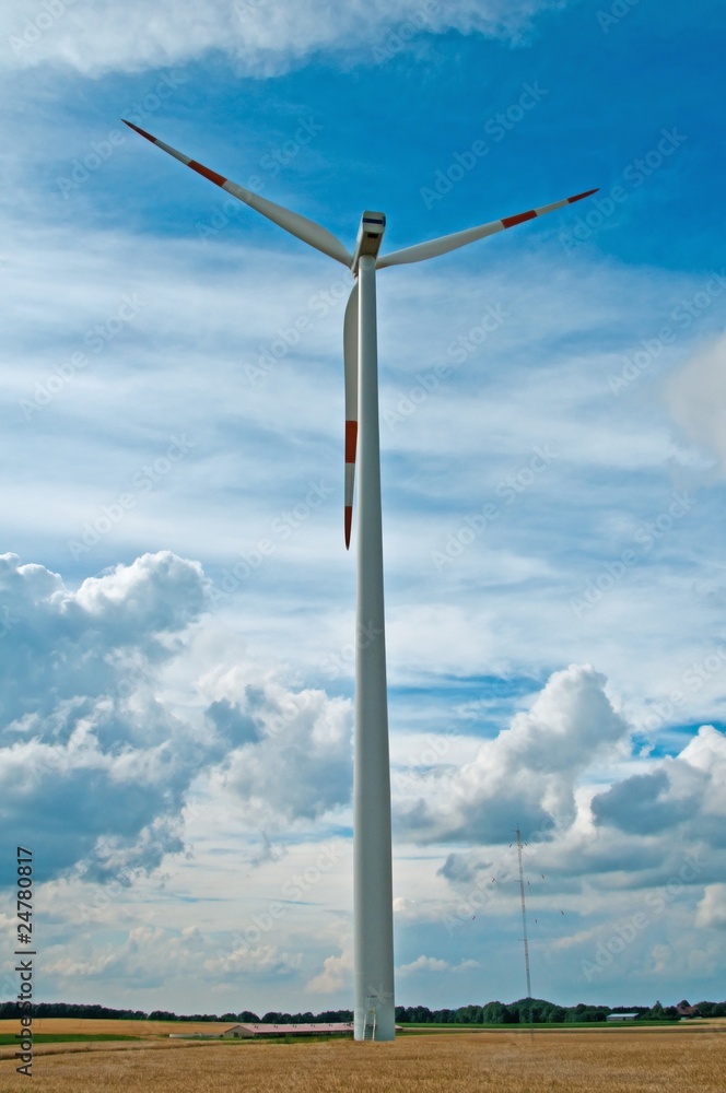 Fototapeta premium Windkraftanlage