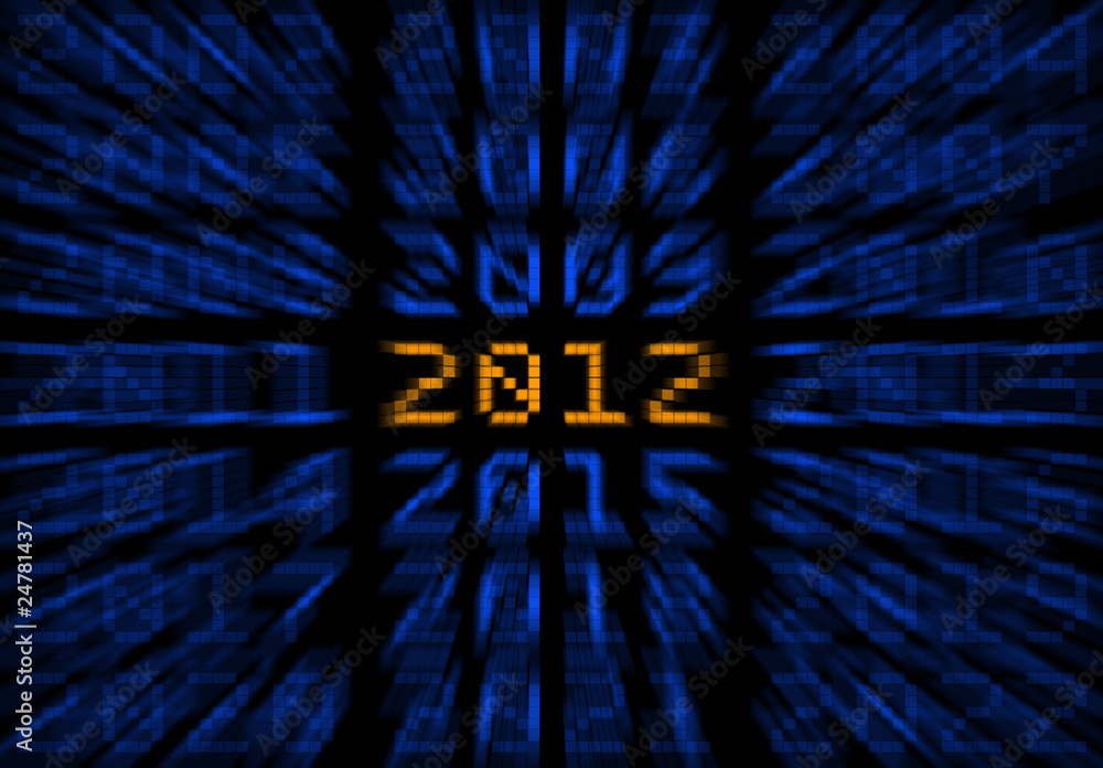 Obraz premium New Year 2012