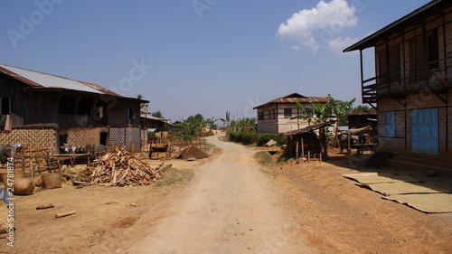 Burma village