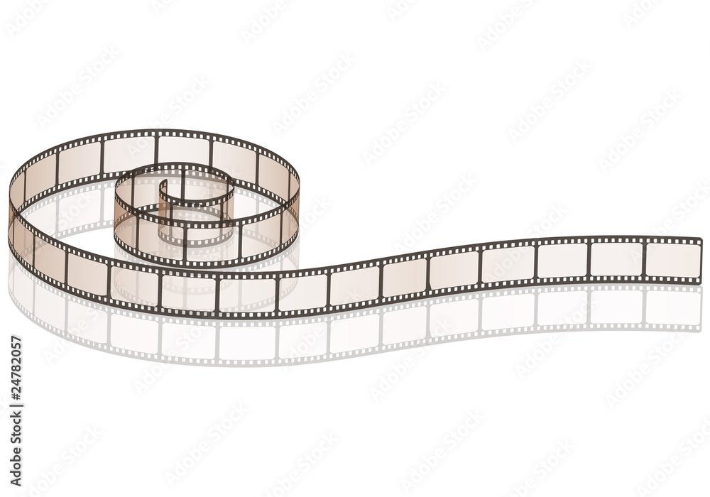 Fototapeta premium film strip roll, eps10 vector illustration