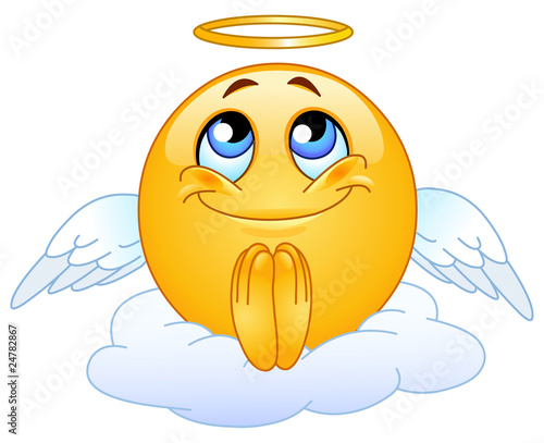 Angel emoticon