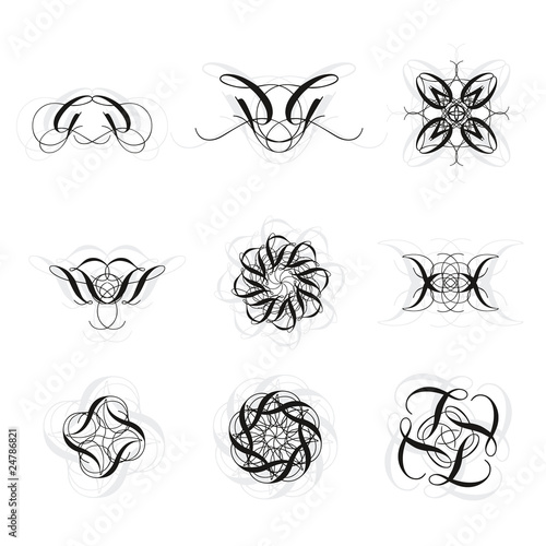 Collection of arabesques