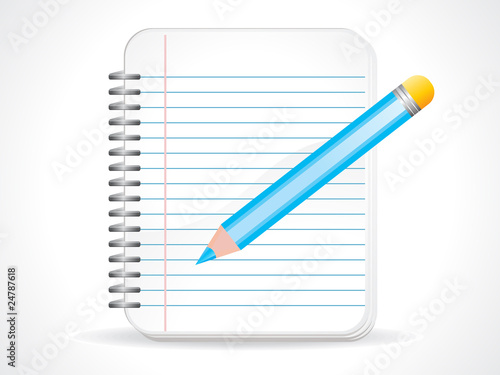 abstract notepad icon