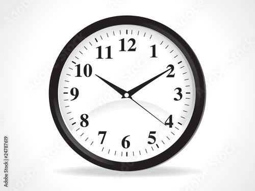 abstract clock icon