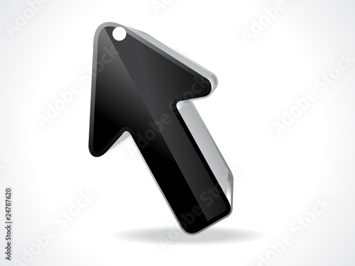 abstract glossy curssor icon