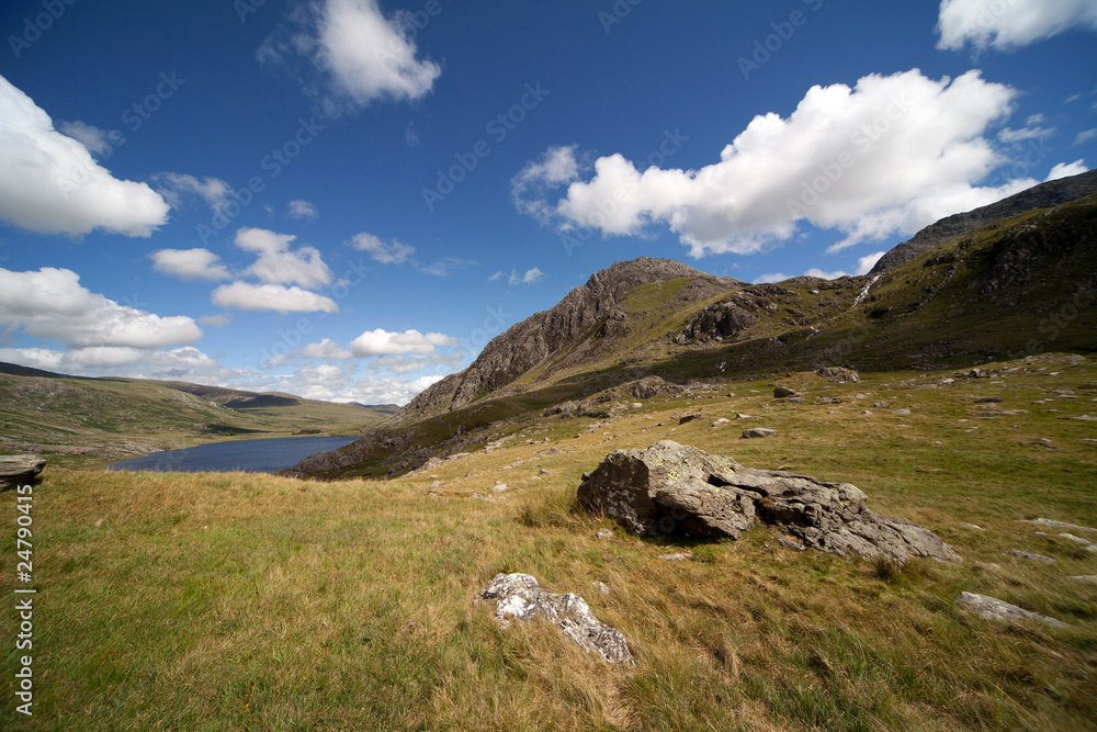 View from llyn Idwal