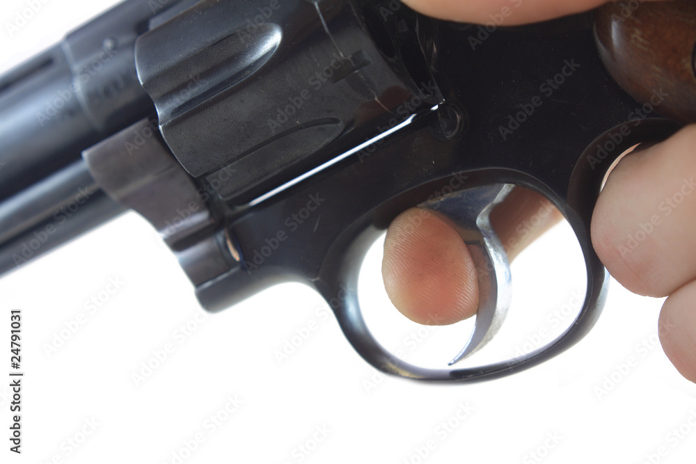 Obraz premium gun in hand
