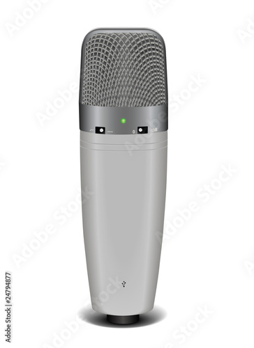 Metal microphone