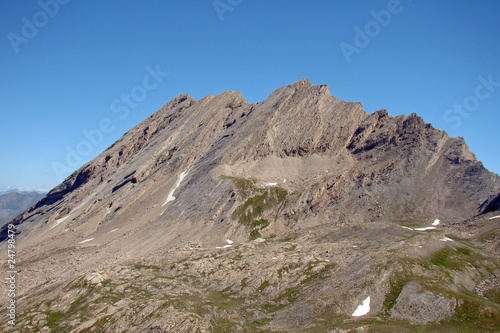 La crête de la Taillante, dans le Queyras