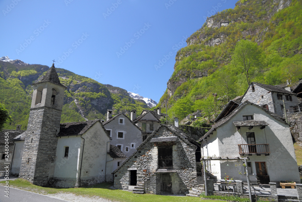 Ticino mountain village