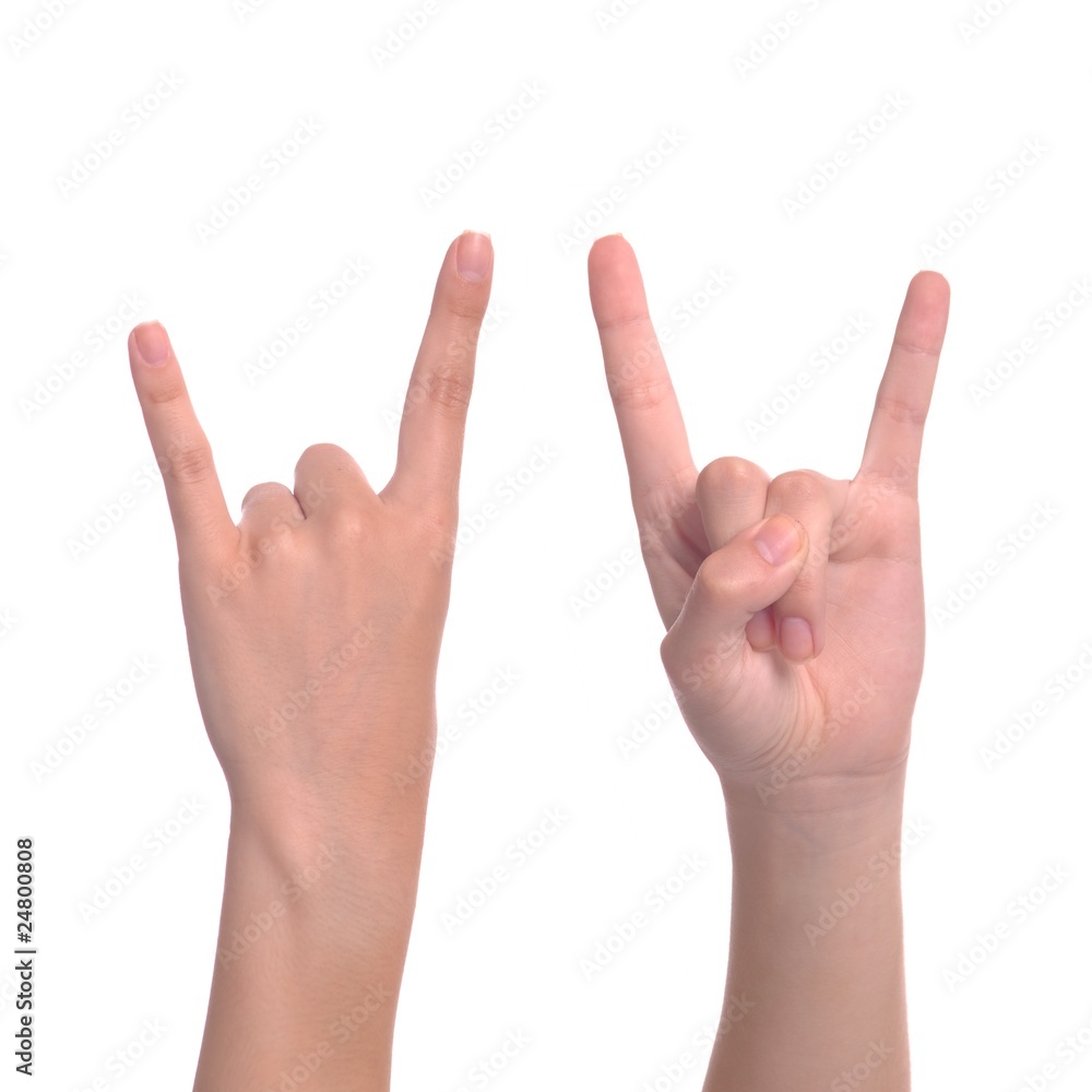 Devil horns Devil horns
