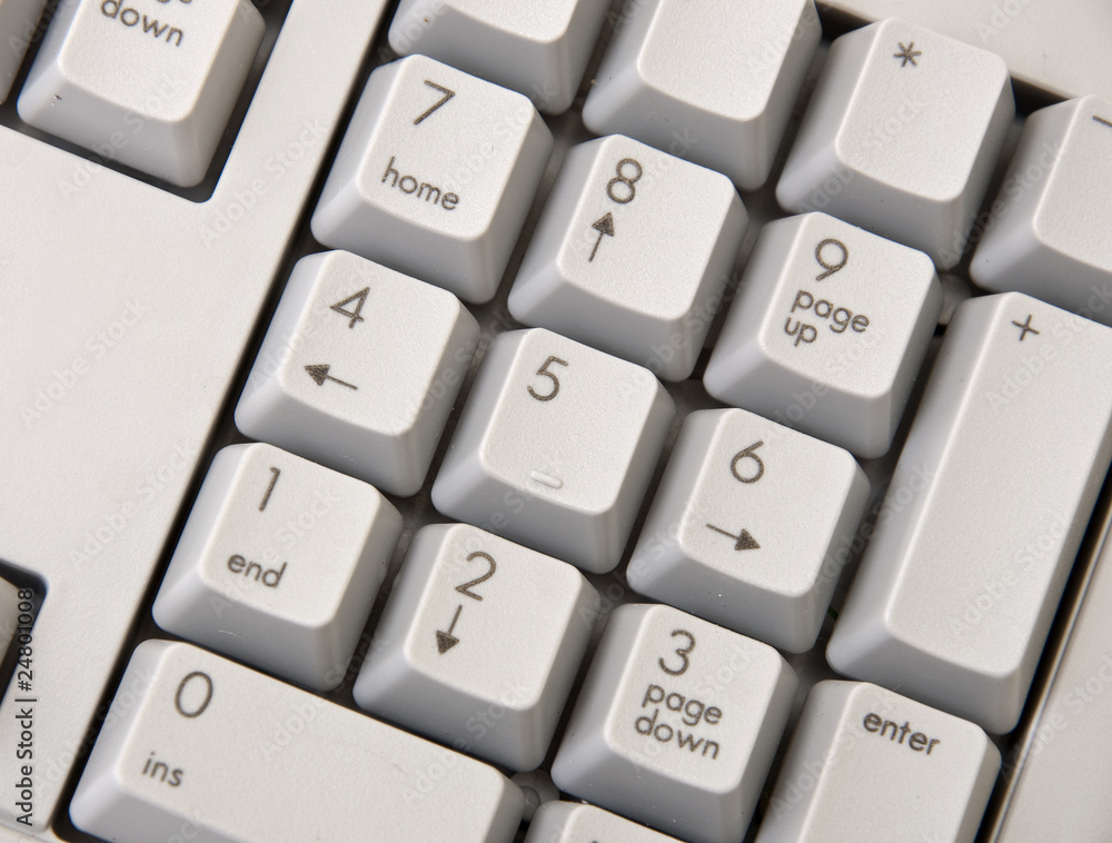 Computer Keyboard Background Image