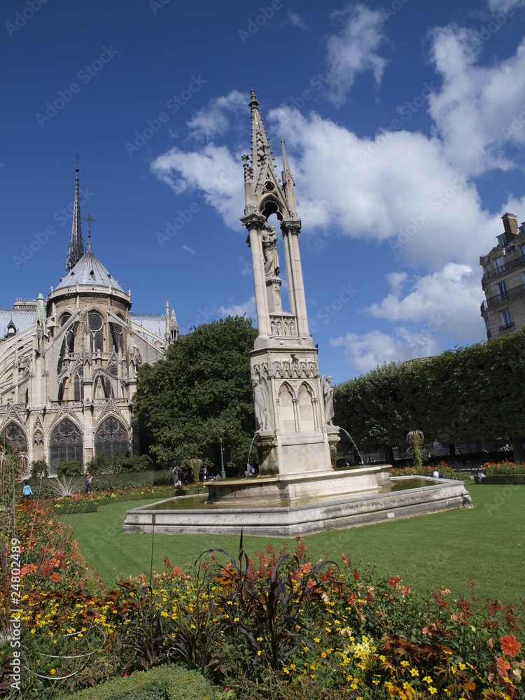 Obraz premium Catedral de Notre Dame en Paris