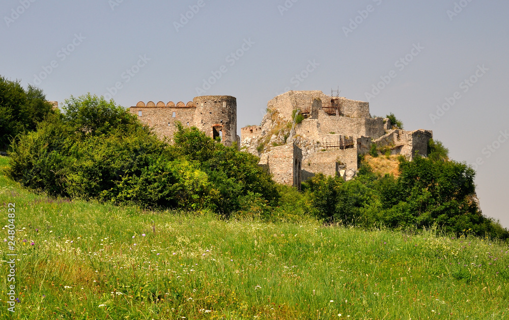 ruins of Devin castle