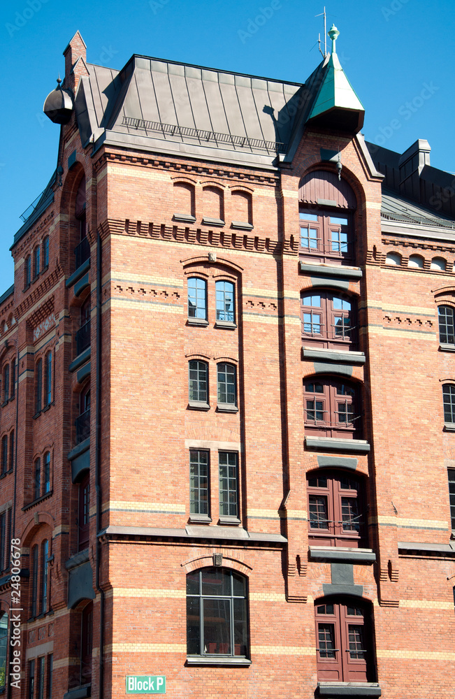 Fototapeta premium Hamburger Speicherstadt